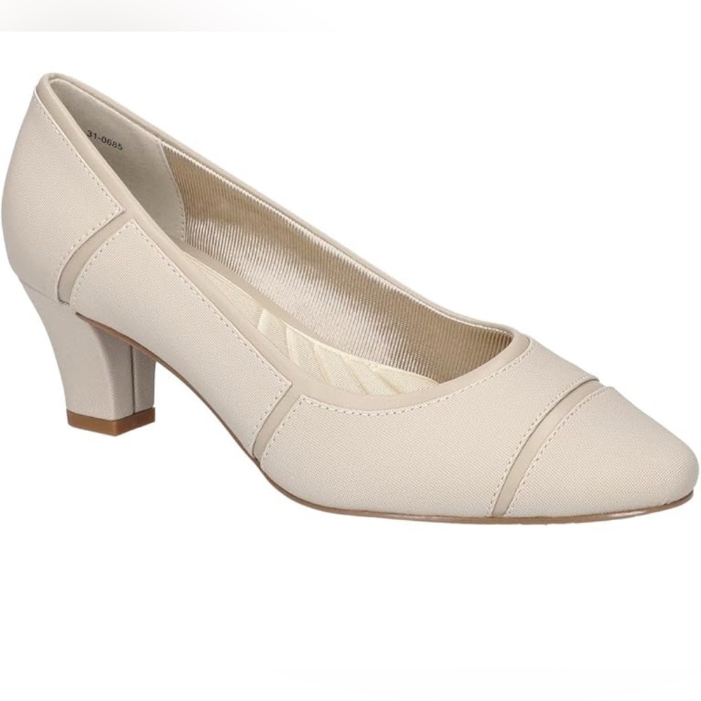 Easy Street Cream Women's Heels